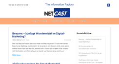 Desktop Screenshot of netcast.ch